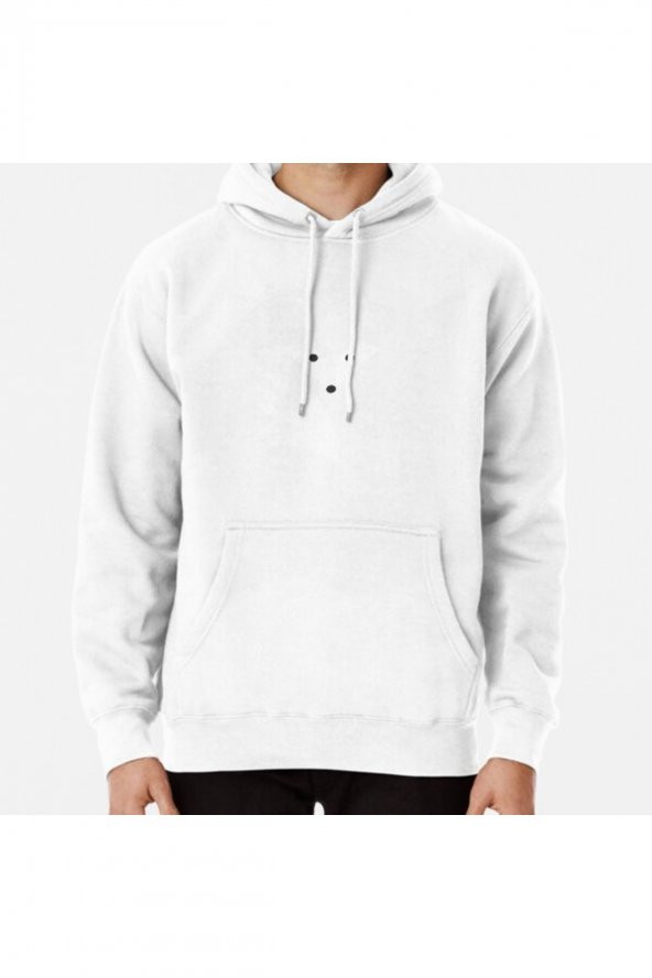 White Fox Beyaz Kapşonlu Sweatshirt Hoodie