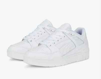 Puma Slipstream Leather Unisex Beyaz Spor Ayakkabı 38754402 M-71 - 3