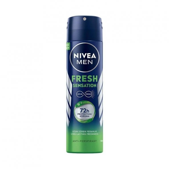 Nivea Men Deo Sprey Fresh Sensation 150 ml Erkek