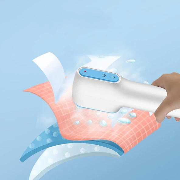 Mioji Mio X10SM 1200W Taşınabilir Ütü Buharlı Kırışık Giderici - Gri - 6