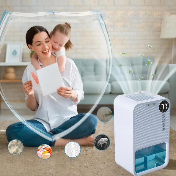 Mioji Mio 30NEC 1100ml Hava İyileştirici ve Ev Tipi Nem Alma Cihazı - 2