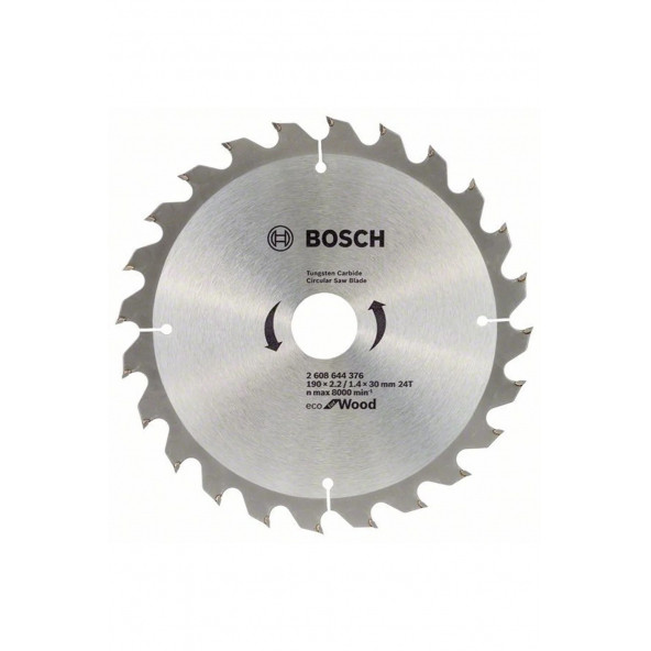 Bosch Optiline Eco 190x30 mm 24 Diş Daire Testere Bıçağı