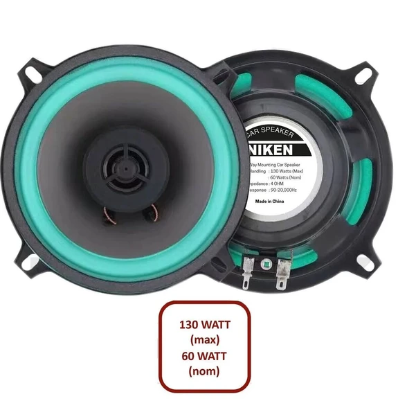 NİKEN Araç hoparlörü kolon 13cm 5inc 130watt niken 2 ADET