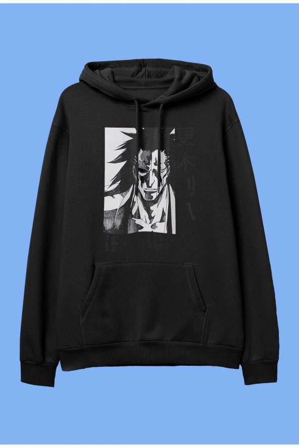 Bleach Zaraki Kenpachi anime kapüşonlu sweatshirt hoodie