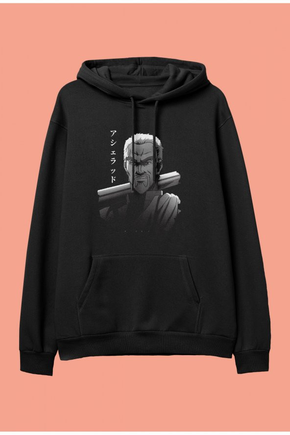 Vinland Saga King Arthur özel tasarım anime kapüşonlu sweatshirt hoodie