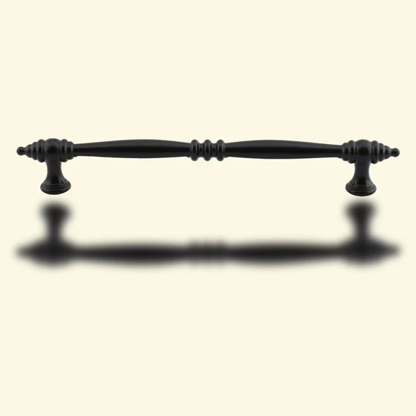 Petek Mobilya Mutfak Dolabı Çekmece Dolap Kapak Kulpu Düz Metal Kulp Kulbu Kulpları 160 Mm Siyah - 3