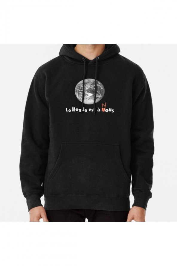 Le Monde Est A Nous (La Haine) Baskılı Sweatshirt Hoodie