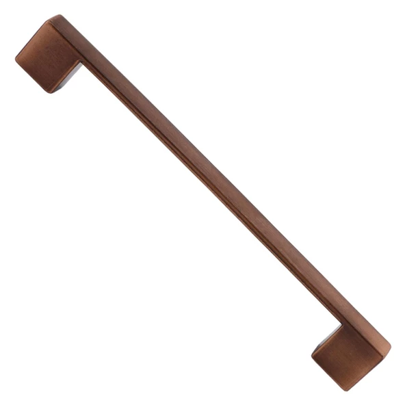 Gölcük Düz Metal Eskitme Antik Bakır 160 mm Mobilya Mutfak Çekmece Dolap Dolabı Kulpu Kulbu Kulpları - 5