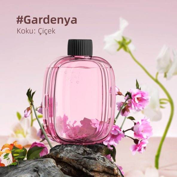 Mioji Mio Smell 2x Aromaterapi Şarjlı Yeni Nesil Otomatik Oda Kokusu Makinesi - Gardenia - 2