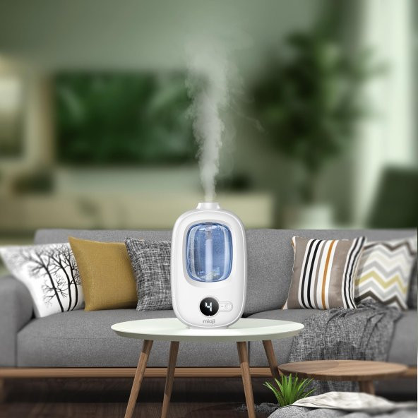 Mioji Mio Smell 2x Aromaterapi Şarjlı Yeni Nesil Otomatik Oda Kokusu Makinesi - Mavi Rüzgar Çanları - 6