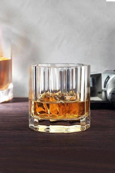 Paşabahçe Nude Kristal 68004 Churchill Viski Bardağı 4 Lü 310 cc - 1