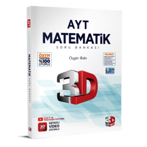 3D AYT Matematik Soru Bankası