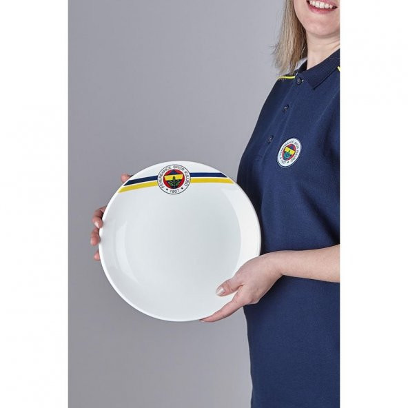 Neva N3428 Fenerbahçe Lisanslı Arma Logo 2li Servis Tabağı 5613 - 2