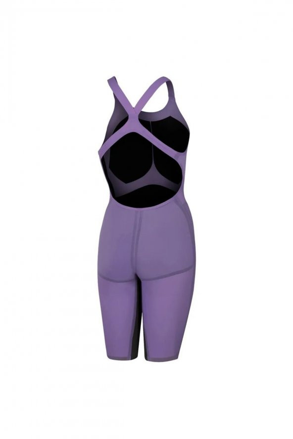 SPEEDO KADIN YARIŞ MAYOSU LZR VALOR OPBK KSKN AF PURPLE/GREY 8-11978H548 YZM - 5