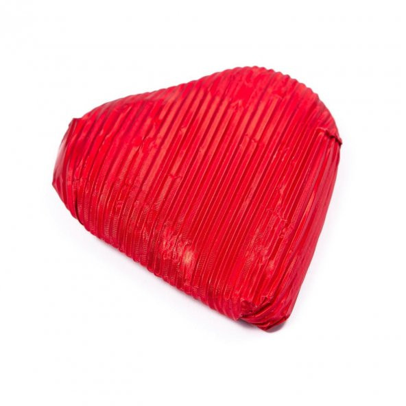 Melodi Çikolata Yaldızlı Kırmızı Kalp Çikolata 30g 12 Adet - 2