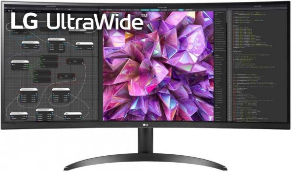 LG UltraWide 34WQ60C-B 34" 5 ms QHD Curved IPS Oyuncu Monitörü Teşhir