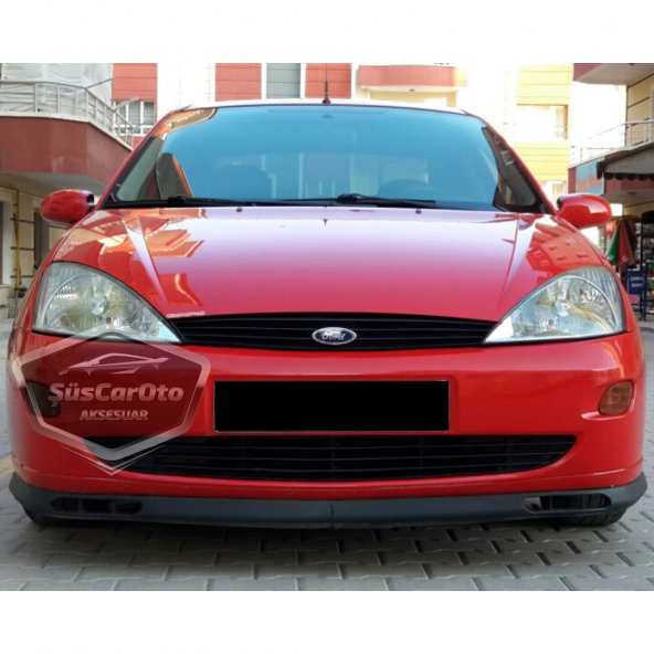 Ford Focus 1 Hb&Sedan 1998-2004 Uyumlu Üniversal Laguna lip Esnek Ön Lip 2 Parça Tampon Altı Dil Karlık Ön Ek