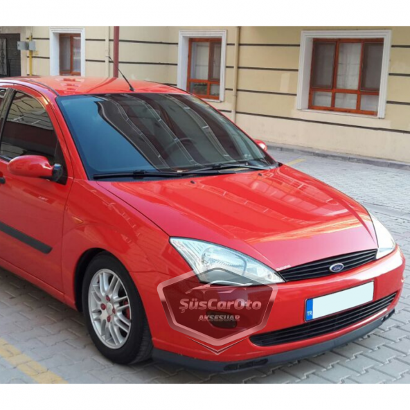 Ford Focus 1 Hb&Sedan 1998-2004 Uyumlu Üniversal Laguna lip Esnek Ön Lip 2 Parça Tampon Altı Dil Karlık Ön Ek - 3