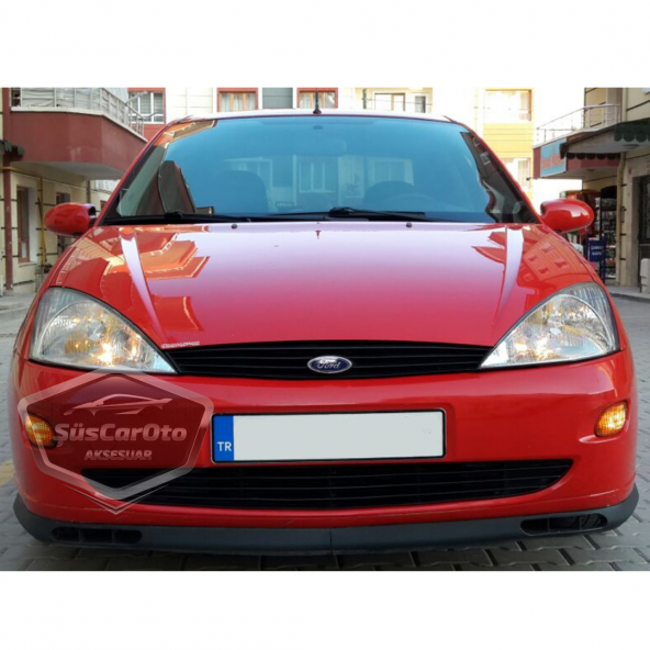 Ford Focus 1 Hb&Sedan 1998-2004 Uyumlu Üniversal Laguna lip Esnek Ön Lip 2 Parça Tampon Altı Dil Karlık Ön Ek - 10