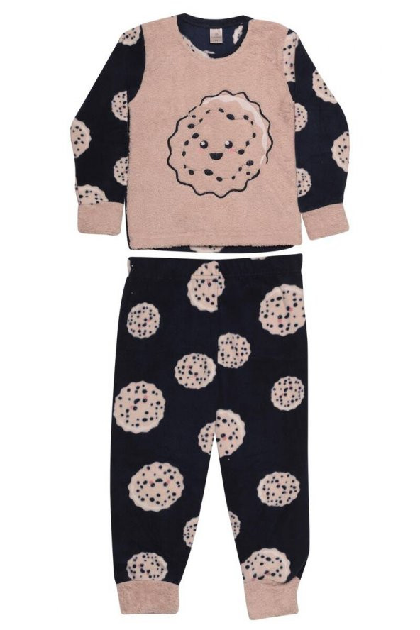 Kız Çocuk Polar Pijama Takımı 7833 | Taş  Taş 10-11 Yaş - 2