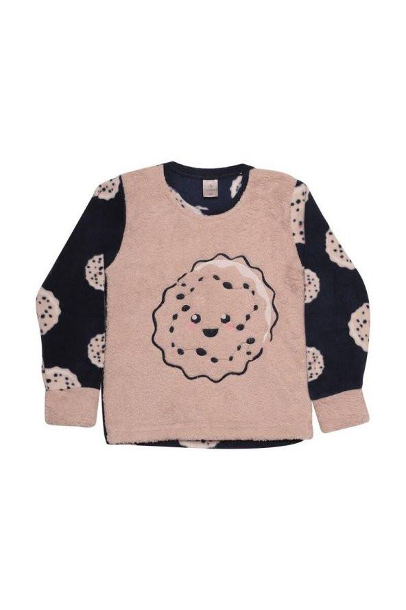 Kız Çocuk Polar Pijama Takımı 7833 | Taş  Taş 10-11 Yaş - 4