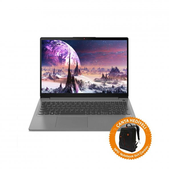 Lenovo Ideapad 3 82RK00XBTX08 i3-1215U 8GB 512SSD 15.6" FullHD W11P Taşınabilir Bilgisayar-CNT009