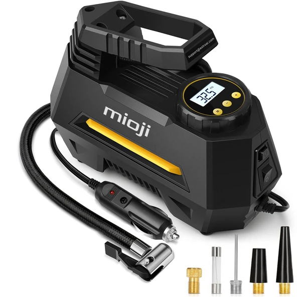 Mioji Mio 10 Taşınabilir 150PSI 12V 120W Araba Hava Pompası - 7