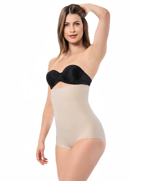 Form Angel 2003 Bayan Lazer Kesim Yüksek Bel Slip Külot Korse ürün görseli 1