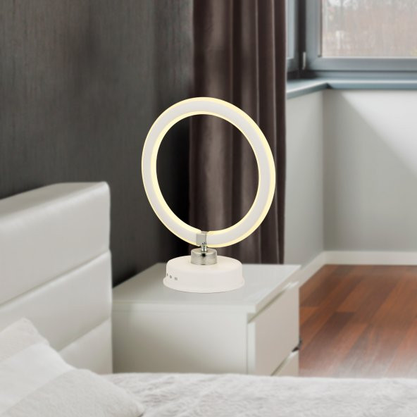 Apliqa Braco Beyaz 20 Watt Duvar Lambası Modern Tasarım Salon Led Aplik - 1