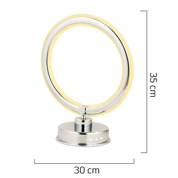 Apliqa Braco Krom 20 Watt Duvar Lambası Modern Tasarım Salon Led Aplik - 4
