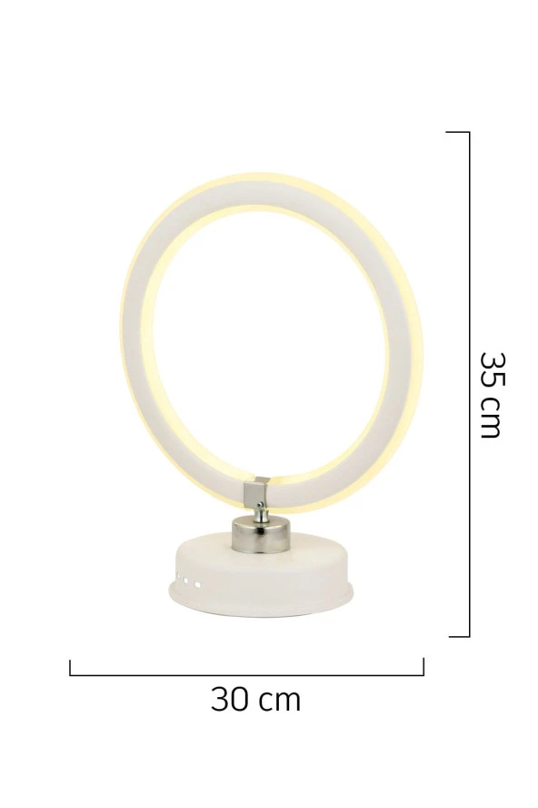 Apliqa Braco Beyaz 20 Watt Duvar Lambası Modern Tasarım Salon Led Aplik - 3