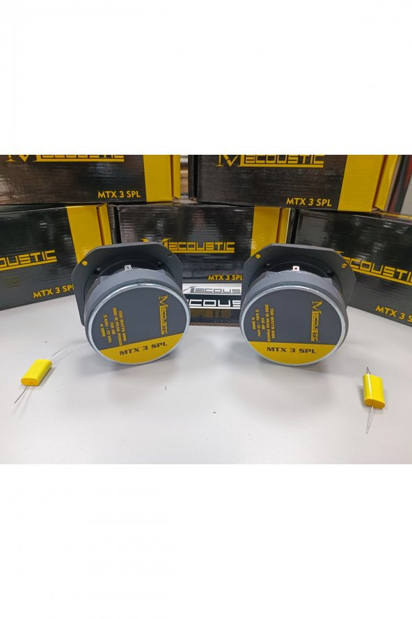 M Acoustıc Mtx 3 13 cm Dom Tweeter - Resim 4