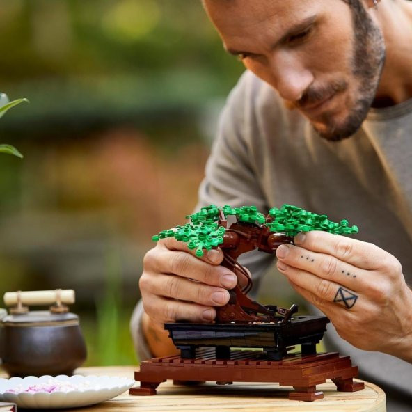 Lego Icons Bonsai Ağacı 10281 Lisanslı Ürün - Resim 8