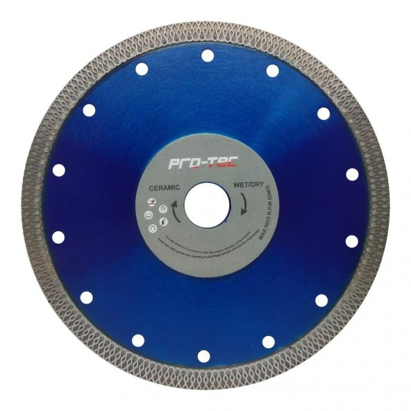 Pro-Tec İnce Hassas Turbo Kesici Disk 180x1.7 mm