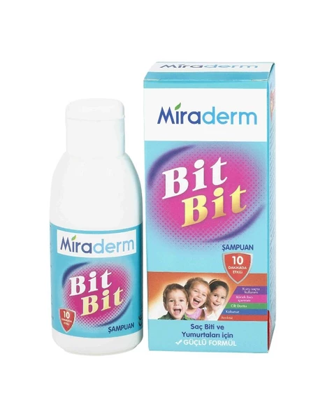 Miraderm Bit Bit Şampuan 100 ml