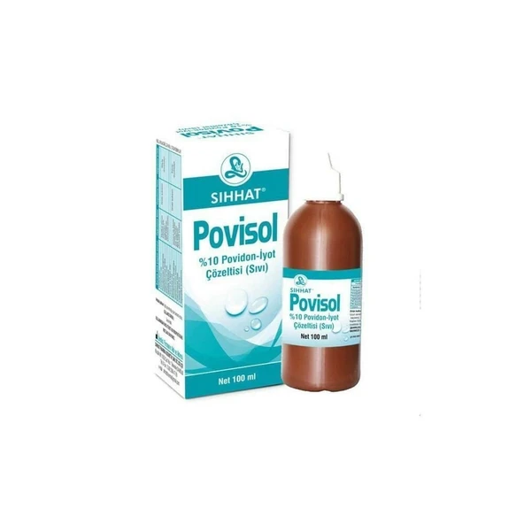 Povisol %10 Povidon Iyot Çözeltisi (sıvı) 100ml ürün görseli 1