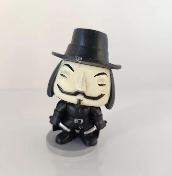 Anime Film V For Vendetta 12 cm Karakter Figür Oyuncak Biblo