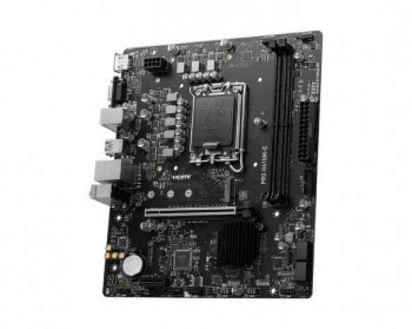MSI PRO H610M-E 5600MHZ(OC) HDMI VGA M.2 1700p - 3