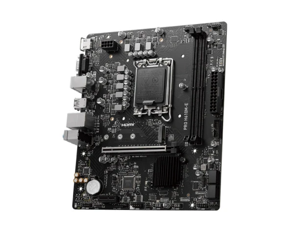 MSI PRO H610M-E 5600MHZ(OC) HDMI VGA M.2 1700p - 7