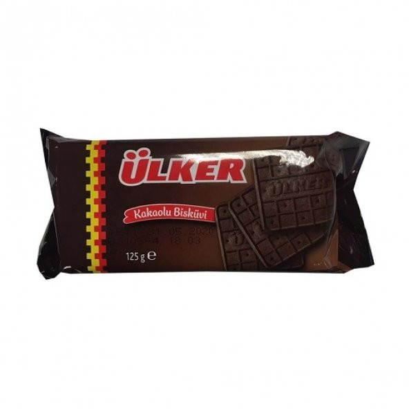 Ülker Kakaolu Bisküvi 125 Gr. (4lü)