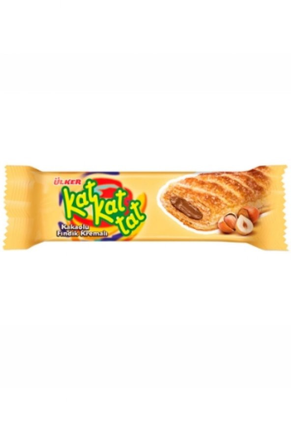 Ülker Kat Kat Tat Fındıklı Gofret 25 Gr. (2li)