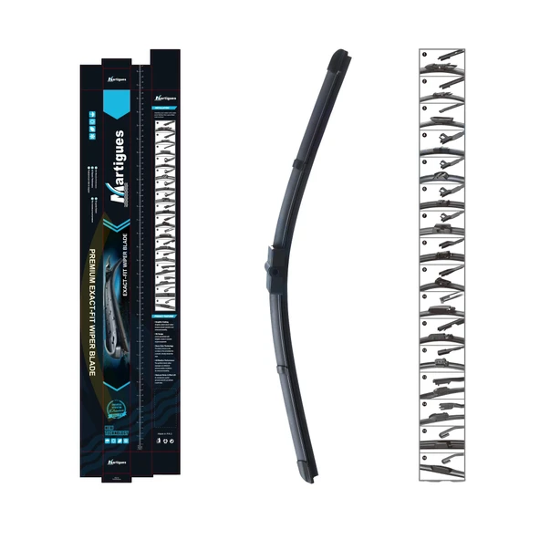 Martigues Silecek Muz Focus Ii Cmax P207 P308 650+425Mm 26+17 Inc ürün görseli 1