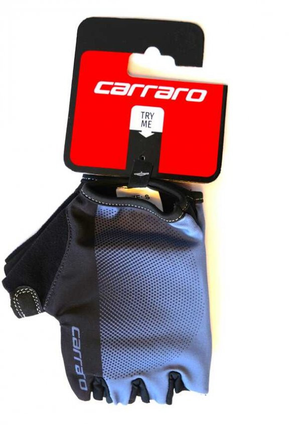 CARRARO KISA PARMAK ELDİVEN CR-23041 - GRİ - M BEDEN