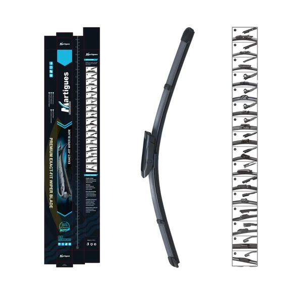 Martigues Silecek Muz Clio Iii Megane Iii Fluence 600+400Mm 24+16 Inc ürün görseli 1