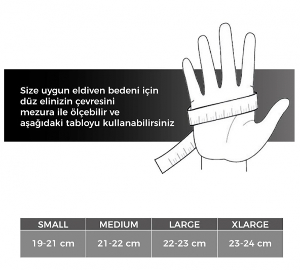 CARRARO KISA PARMAK ELDİVEN CR-23012 - MAVİ - L BEDEN - 2
