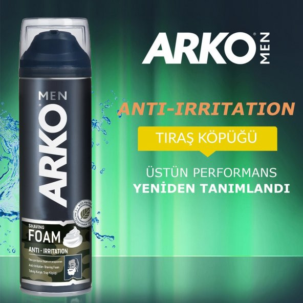 Arko Tıraş Köpüğü Anti Irritation 200 ml 3 Adet - 2