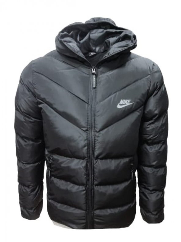 Nike N01461 Erkek Sportswear Şişme Kışlık Mont  - N01461 - Siyah
