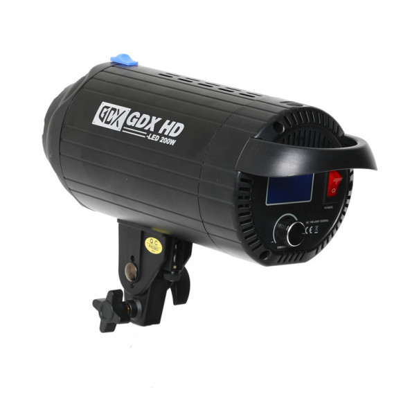 GDX HD-200W Led Video Işığı Full Set (140 Octagon Softbox + 260cm Işık Ayağı) - 3