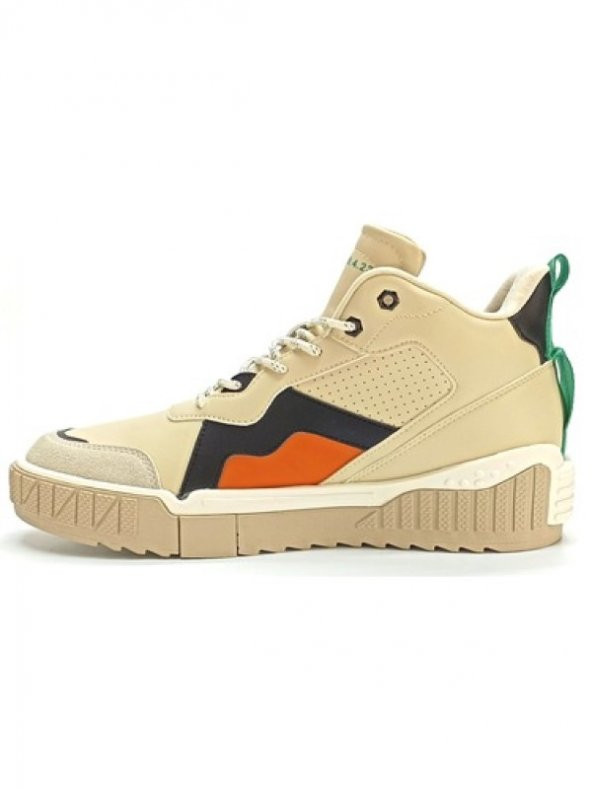 Gamelu 23Km Polo Erkek Boğazlı Memory Taban Sneaker Ayakkabı. - 23Km Polo - Bej - ST00793-Bej-40 - 3