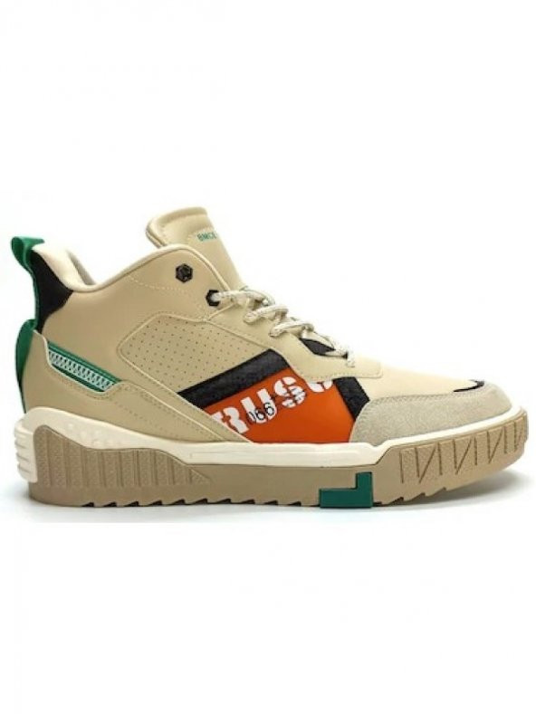 Gamelu 23Km Polo Erkek Boğazlı Memory Taban Sneaker Ayakkabı. - 23Km Polo - Bej - ST00793-Bej-44 - 2
